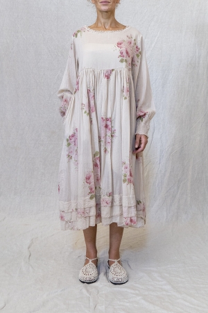 Les Ours  Kleid Baumwolle Dress Rosen